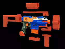 Nerf Stryfe Cosmetic Kit Template