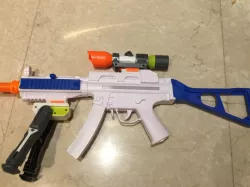 Picatinny rail to Nerf rail adapter (reverse adapter)