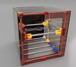 Piper 2 version 2 Enclosed CoreXY design based on 20mm OD EMT conduit pipes UK