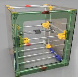 Piper 2 version 2 Enclosed CoreXY design based on EMT conduit pipes US version