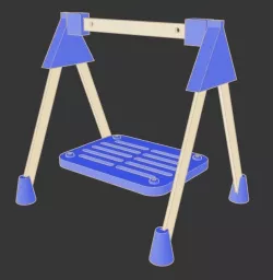 Popsicle Stick Fun - Swing - Hamster Toy