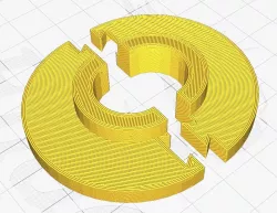 Radiator Wall Flange for 18mm Pipe / Heizungsrohr Abdeckung