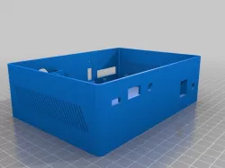 Raspberry Pi 3 Media Center Case with Geekworm/SupTronics x820