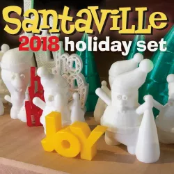 Santaville 2018 Holiday Set