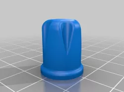 Simple knob for potentiometer, dial or encoder.