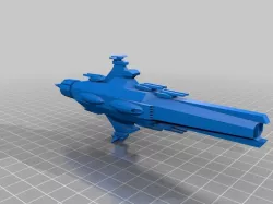 Space Battleship Yamato Dreadnought Class (symmetrical)