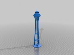 space needle drawing 3D Models | Page 1 | STLFinder