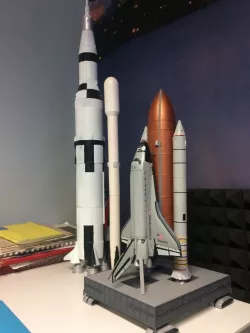 SpaceX Falcon 9 - 1/144 scale