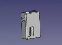 Squonk - Dinky Cuboid - 18650 - FDM Print