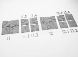 Star Wars Death Star Surface Tile I1