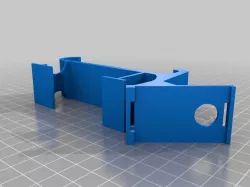 Switch - GameCube Controller Mount (original by KitCallen) to fit non-rounded adapter