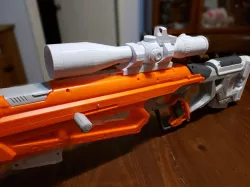Tactical Nerf Rifle Scope and Red Dot Combo
