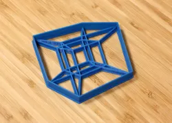 Tesseract Cookie Cutter