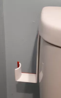 Toilet Tank Spare Paper Roll Holder