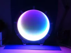 Tollan Stargate inspired Infinity Mirror
