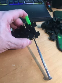 Track nut holder tool