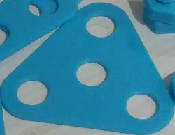 Triangle plate
