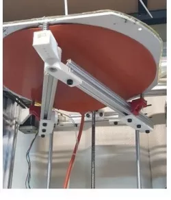 Triangular bed mount for hypercube