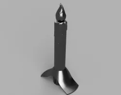 Trinket-Powered Window Candle