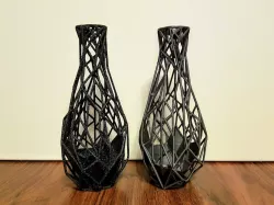 Voronoi Skeleton Vase