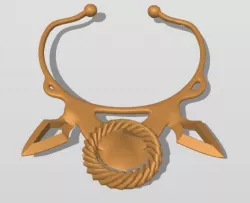 warrior septum ring/ nose ring