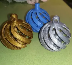 Xmas ball with Initial - Bola de navidad con inicial