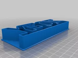 ZOEY Text Cookie Cutter