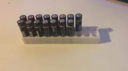 2x10 Battery Organizer for AAA Batterys