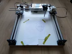 3D Printed 2D Plotter