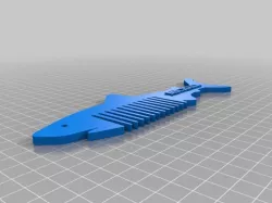 3D PRINTING A FIRST INTRODUCTION /  SHARK COMB REMIX