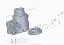 7,5mm Threaded Rod to 8mm bearing