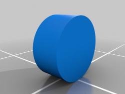 Parametric hole plug by whoppingpochard, Download free STL model