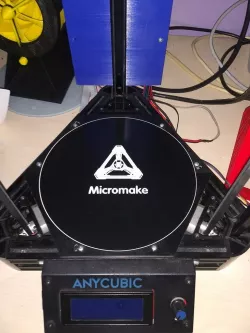 Anycubic Kossel Delta Pulley Version upgrade to Heated Bed (Micromake Hexagon)