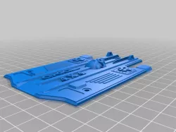 Axial SCX10 Rear Chassis Rail cover