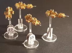 Battlefleet Gothic Scale Nova Frigate Proxy