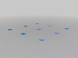 Bed Leveling Test (OpenSCAD)