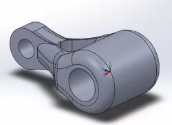 Bike light support