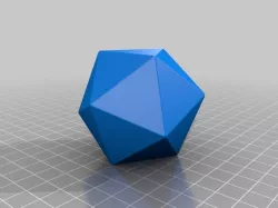 Blank D20