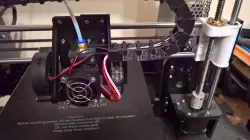 Carrage with chain and SN04 sensor mount