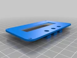 Case for N7DDC tuner (5X5 performance, LCD 1602, RF connector - SO-239, DC connector - DS-201)