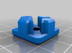 Cetus MKII 2020 extrusion cap and spool holder 