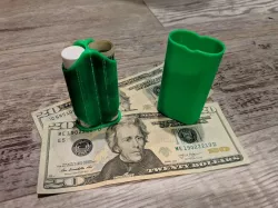 Chapstick and cash Holder