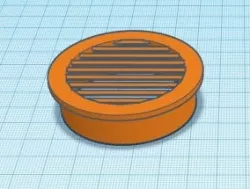Circle Louver vent