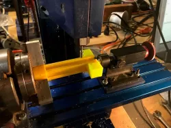 CNC Mill 4th axis makerbeam gang rail