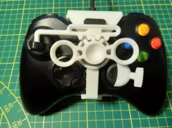 Custom Xbox 360 controller mini wheel