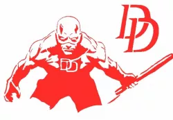 Dare Devil stencil