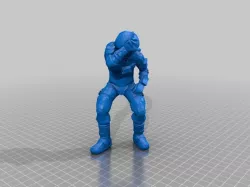 Dark Voyager Skin - Hand Signals emote (Fortnite model)