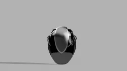 Demon ranger Helmet Back