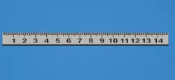 Dual Colour 150mm Ruler