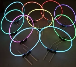 EL Wire Whoop Gate